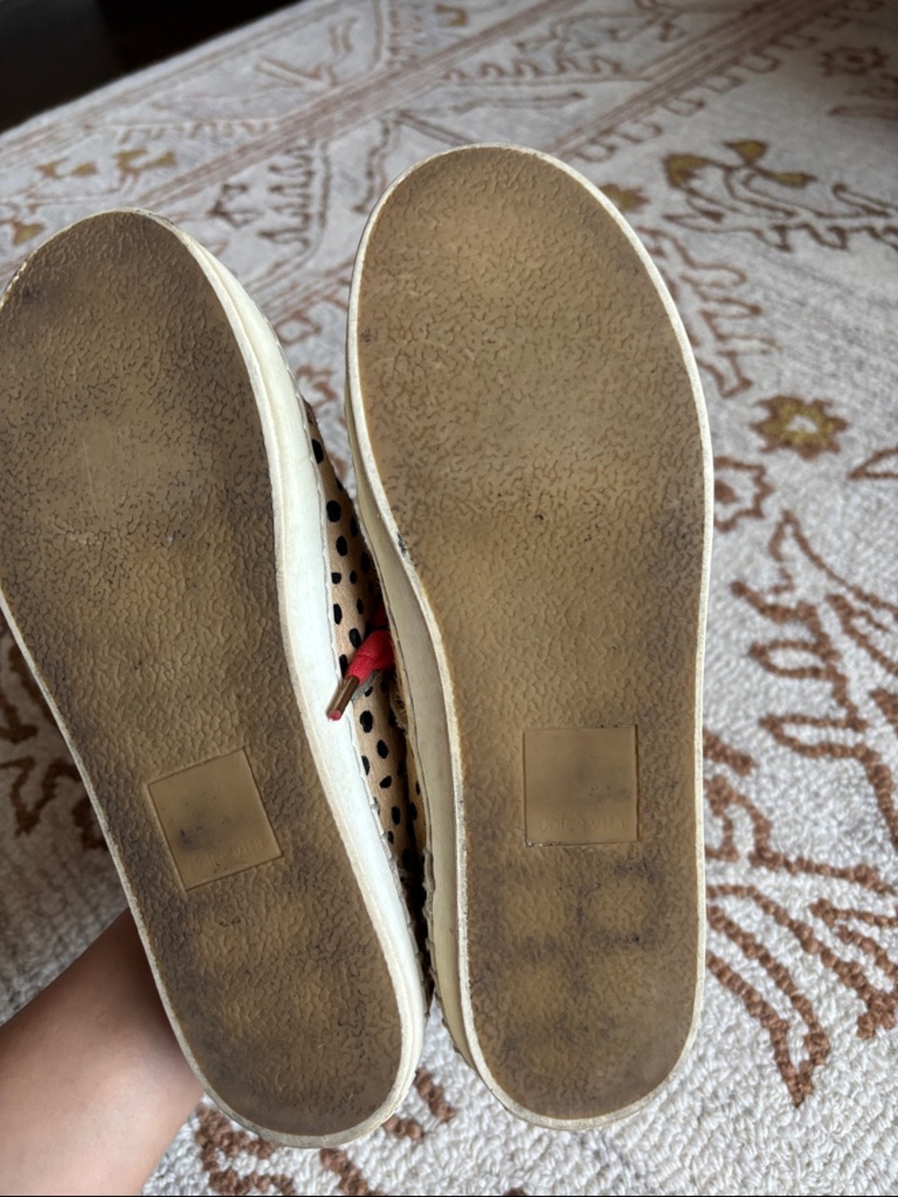 🤎 DOLCE VITA Leopard Print Calf Hair Sneakers - Picture 7 of 12